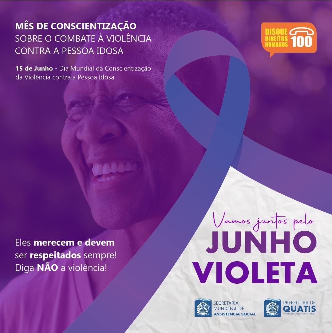 Junho Violeta M S De Conscientiza O Sobre O Combate Viol Ncia