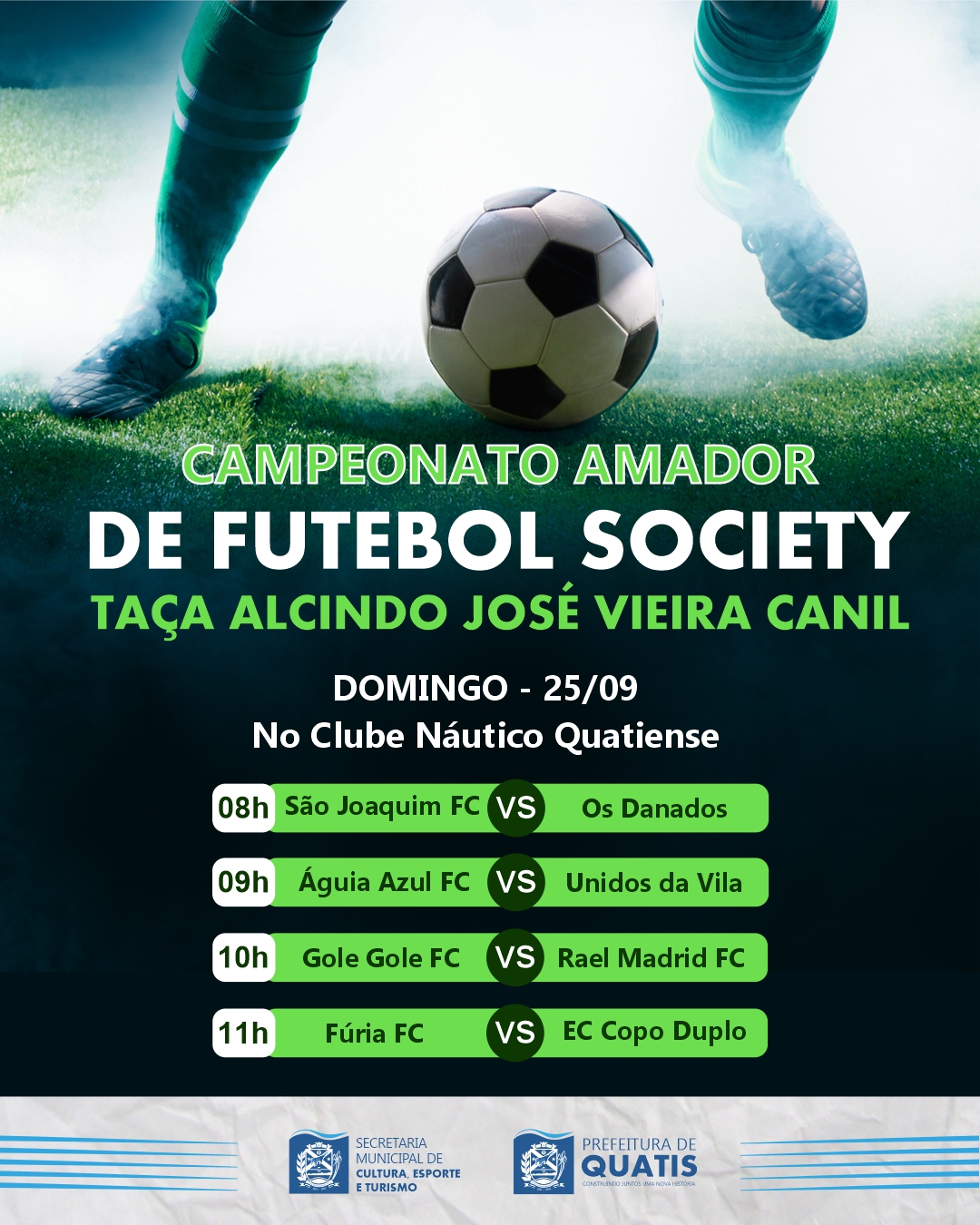 Campeonato de futebol amador de habitação começa hoje (16) - Click