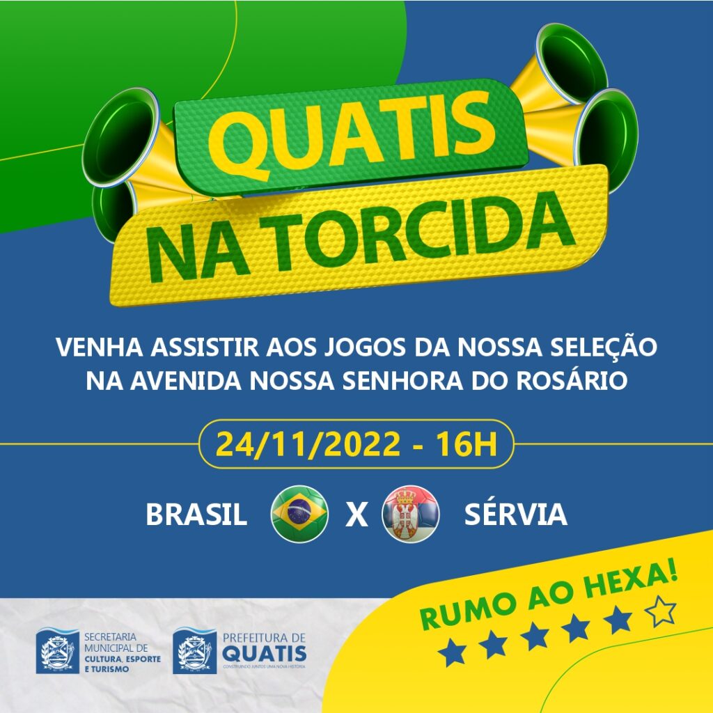 HOJE TEM JOGO DA NOSSA SELEÇÃO!