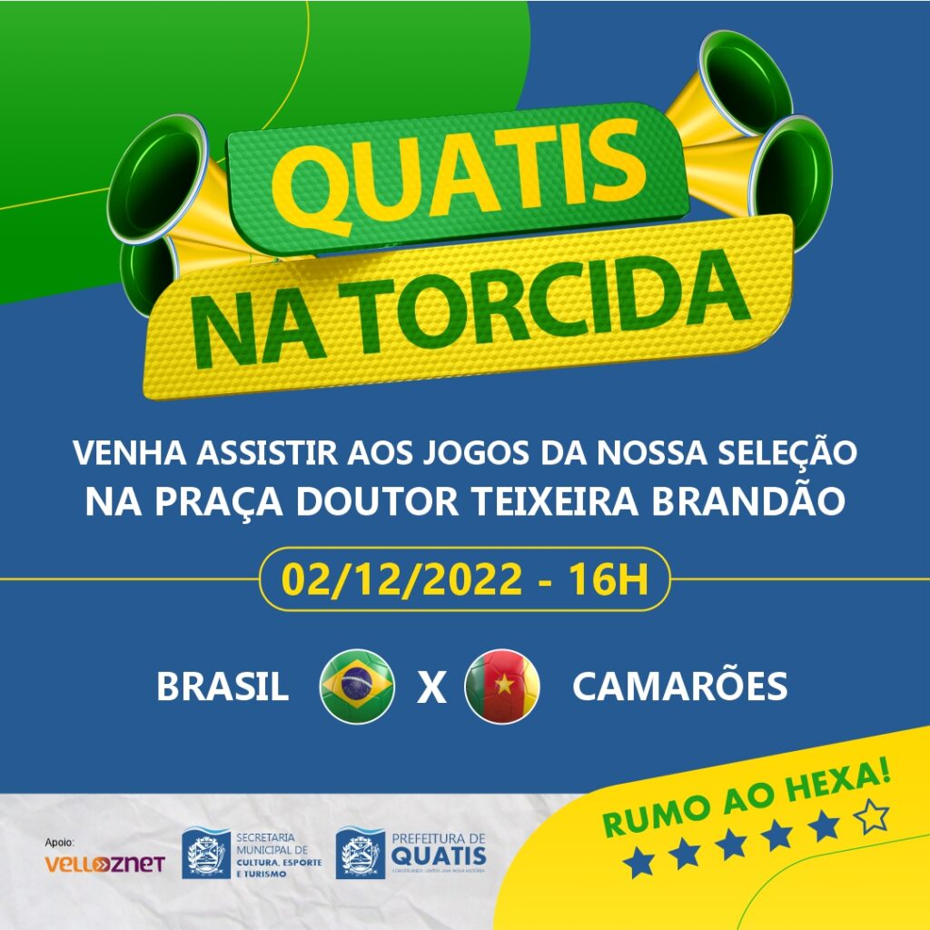Transmissão ao vivo dos jogos da Copa do Mundo 2022 prometem agitar a  cidade - Prefeitura de Bragança Paulista