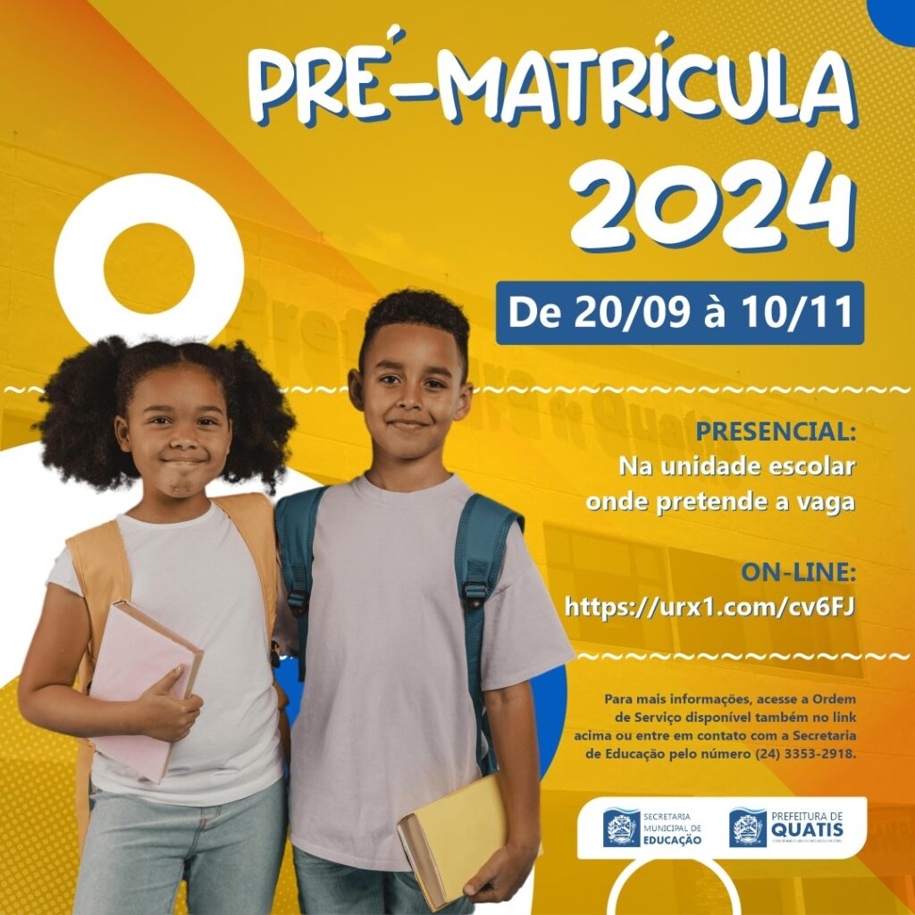 PrÉ MatrÍculas De Alunos Da Rede Municipal De Ensino Para O Ano De 2024 Prefeitura Municipal 3526