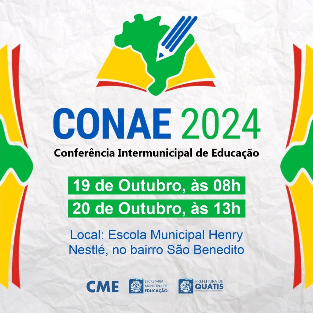 Etapa municipal de Conferência Nacional de Educação: saiba como participar  – Prefeitura de Paracambi