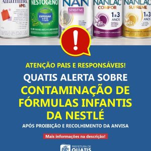 Contaminação Nestlé