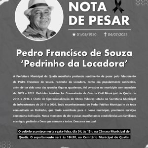 NOTA DE PESAR - Pedrinho 3